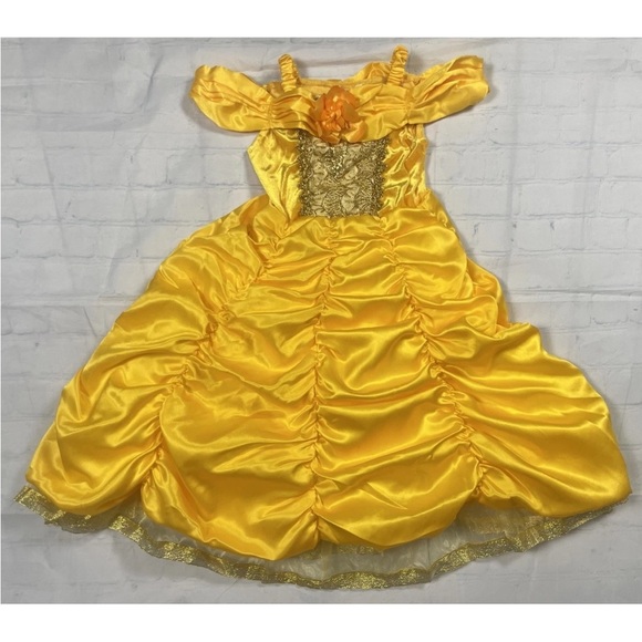 Disney Parks Princess Belle GUEST DREAM Dress Beauty & The Beast Size 120 5/6 - Picture 1 of 16